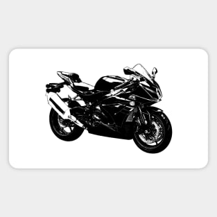 GSX R1000 Bike Sketch Art Magnet